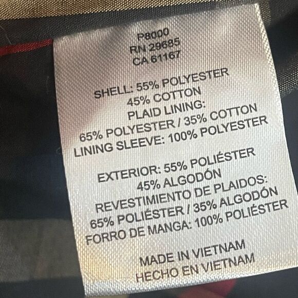 Pendleton Classic Trench Raincoat, Women’s, XL - Picture 8 of 11